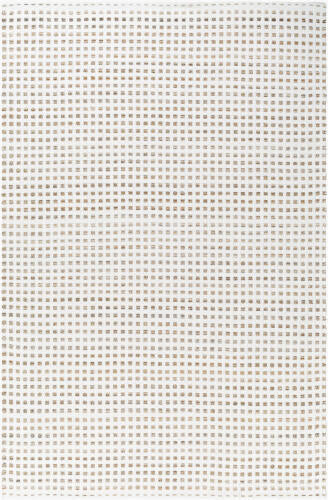 Ariel Handgeweven PET-vloerkleed — Wit / Taupe | AIL-2301 - performance