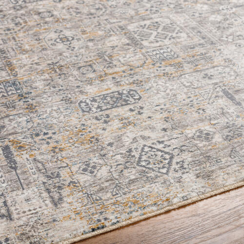 Livabliss Cardiff Machinaal Geweven Vloerkleed — Grijs / Taupe | CDF-2310