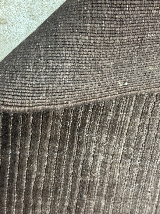 5’x8’ handgeweven Nepalees wollen vloerkleed - beige/bruin