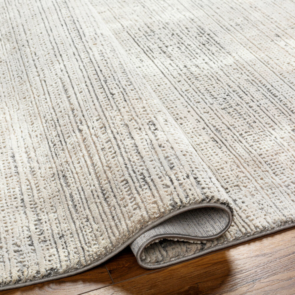 Alder Machinaal Geweven Vloerkleed — Taupe / Grijs | AIS-2309 - construction