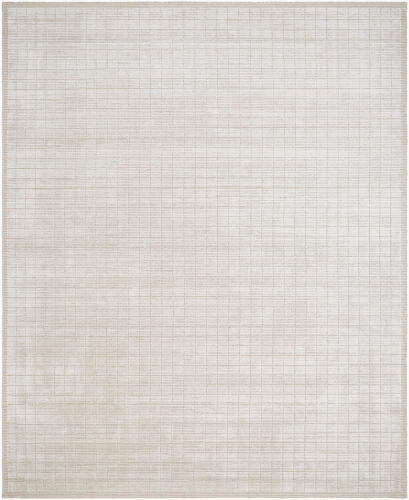 Carre Handgemaakt Vloerkleed — Lichtbeige / Crème | CCR-2300 - performance