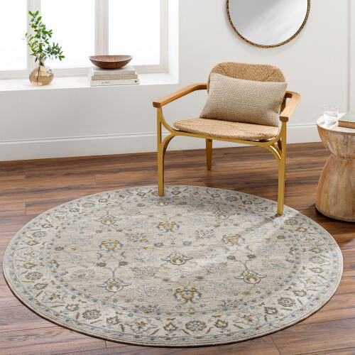 Livabliss Dresden Machine Woven Rug — Ivory / Mist | DRE-2311