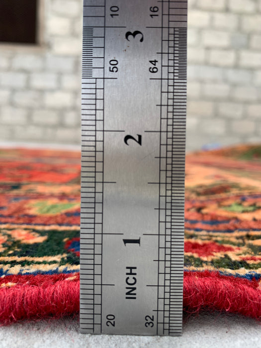 Hand-Knotted Persian Wool Rug 4'5 x 6'7 Multicolor Garden Panel Design | KBHM-1115
