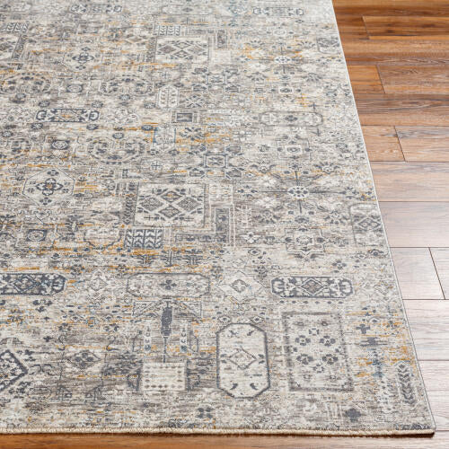 Livabliss Cardiff Machinaal Geweven Vloerkleed — Grijs / Taupe | CDF-2310 - colour & pattern