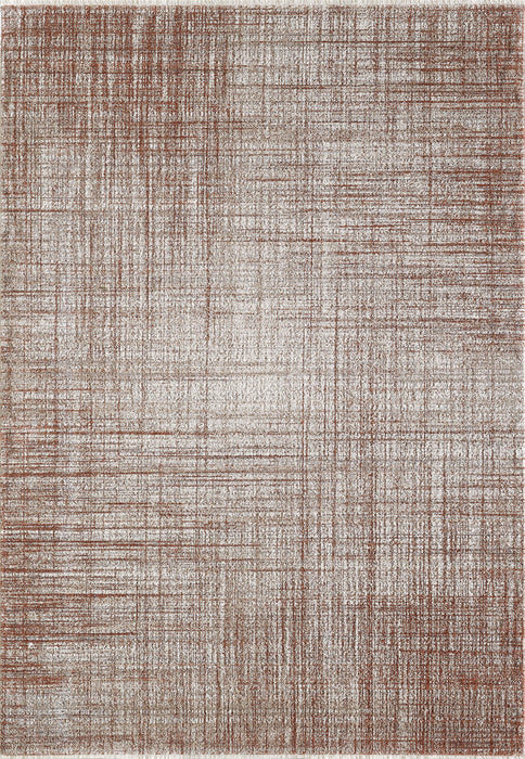 5'X8' Hoogwaardig modern abstract vloerkleed van polyester - grijs/ivoor (machinaal geweven) (kopie)