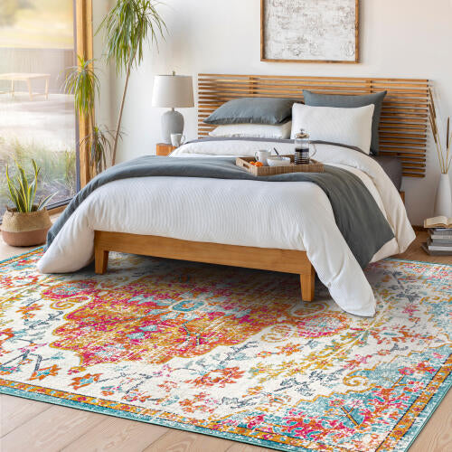 Livabliss Harput machinaal geweven vloerkleed — Multi / Bright | HAP-1067 - colour & pattern