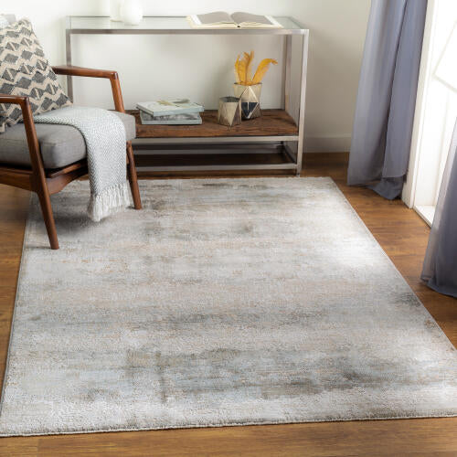 Brunswick Machinaal Geweven Vloerkleed — Grijs / Zand | BWK-2305 - colour & pattern