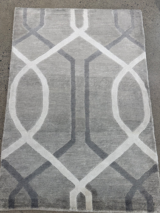 60x90 cm handgeknoopt Nepalees vloerkleed van 100% wol