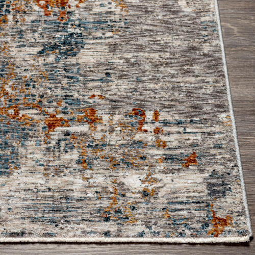 Livabliss Cardiff machinaal geweven vloerkleed — Blauw / Multi | CDF-2305
