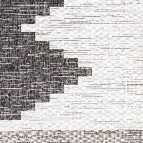Livabliss  Eagean Machine Woven Rug — Charcoal / Ivory | EAG-2356