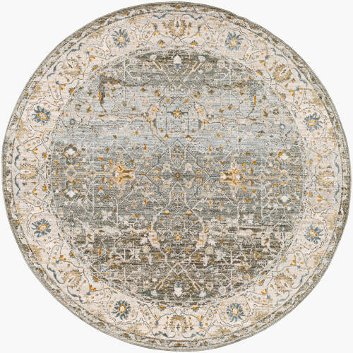 Livabliss Dresden machinaal geweven vloerkleed — Mist / Ivory | DRE-2310