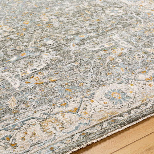 Livabliss Dresden machinaal geweven vloerkleed — Mist / Ivory | DRE-2310