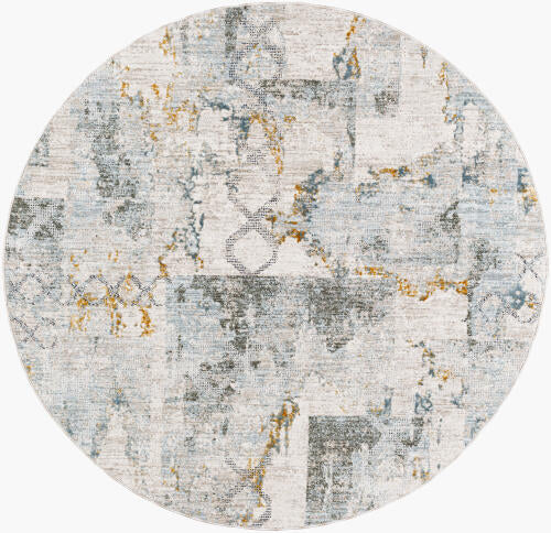 Livabliss Dresden Machinaal Geweven Vloerkleed — Taupe / Multi | DRE-2301
