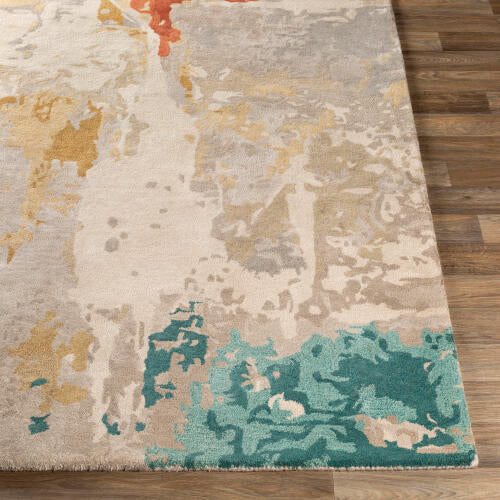 Kavita Handmade Rug — Coral / Sand | KVT-2305