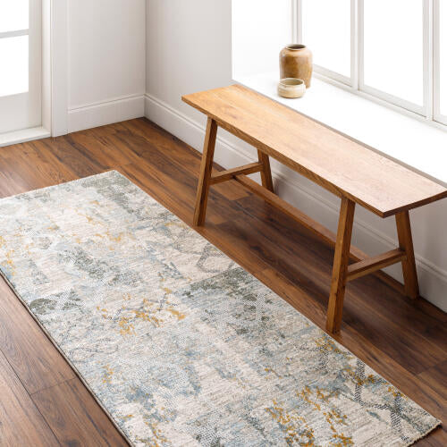 Livabliss Dresden Machinaal Geweven Vloerkleed — Taupe / Multi | DRE-2301
