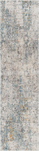 Livabliss Cardiff machinaal geweven vloerkleed — Blauw / Grijs / Ivoor | CDF-2300