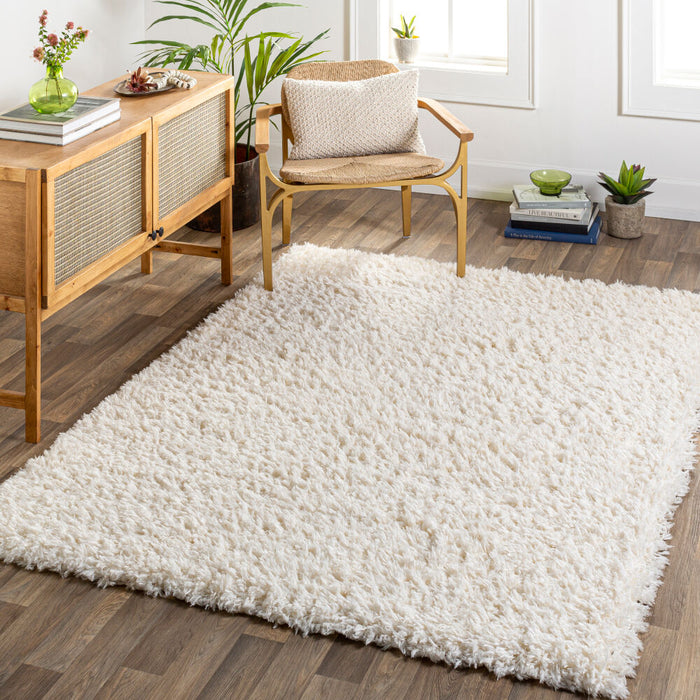 Angora Machinaal Geweven Vloerkleed — Crème | ANG-2304