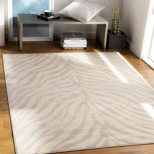 City Machine Woven Rug — Beige / Taupe | CIT-2301