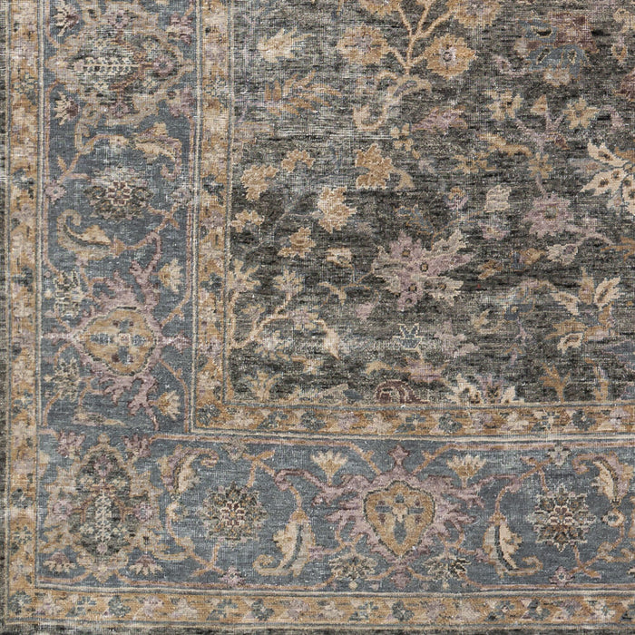 Anatolia Handgeknoopt Vloerkleed — Olijf / Mauve | ANY-2303