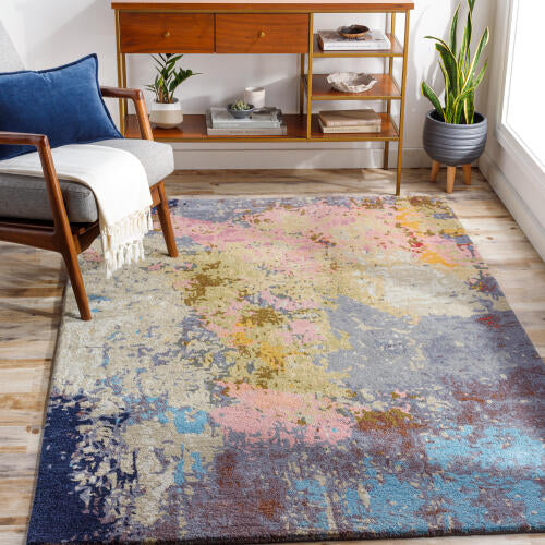 Kavita Handgemaakt Vloerkleed — Multi / Blush | KVT-2320 - colour & pattern