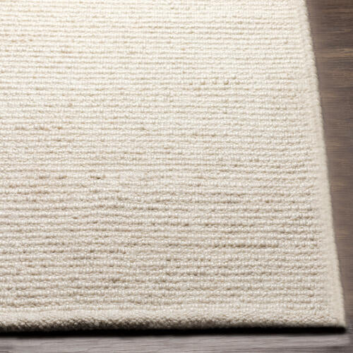 Azalea Handmade Rug — Light Beige / Ivory | AZA-2325 - construction