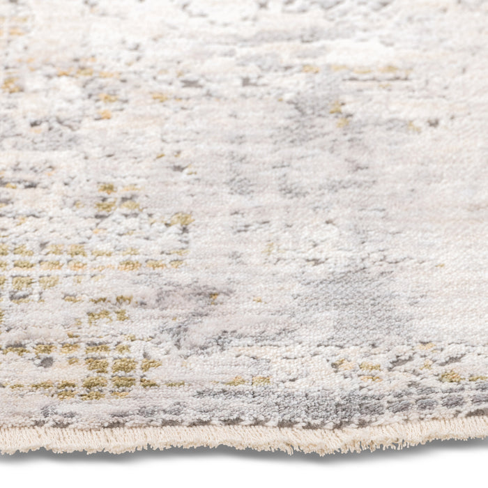 Premium Modern Abstract Vloerkleed – Ivoor Multi (Pluist niet, Makkelijk te reinigen)