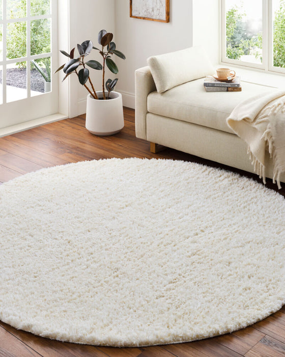 Angora Machinaal Geweven Vloerkleed — Crème | ANG-2304