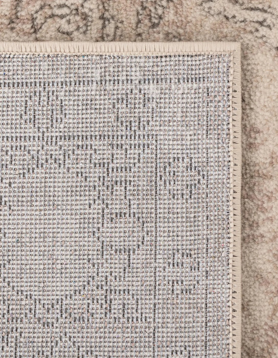 Oregon getextureerd laagpolig vloerkleed – Ivoor / Beige / Grijs – 244 x 335 cm
