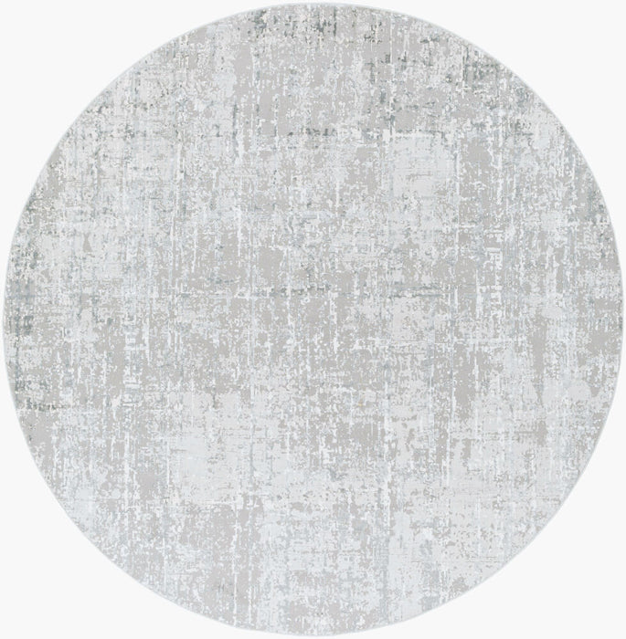 Aisha Machinaal Geweven Vloerkleed — Lichtgrijs / Off-White | AIS-2305