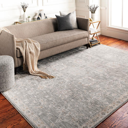 Avant Garde Machinaal Geweven Vloerkleed — Grijs / Multi | AVT-2305 - colour & pattern