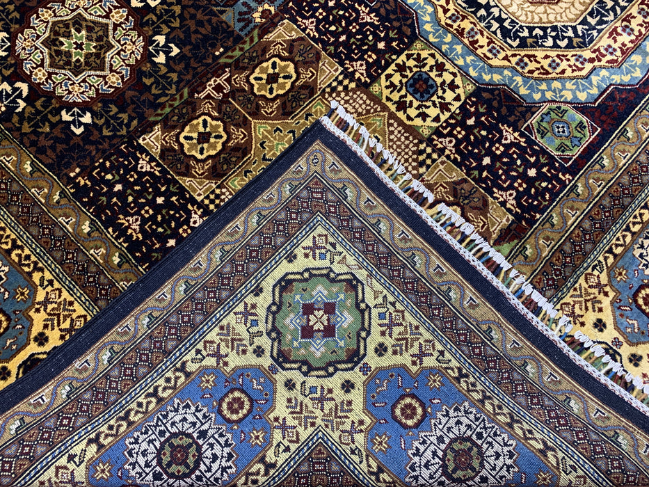 10' x 13’ Mamluk — Handgeknoopt wollen tapijt