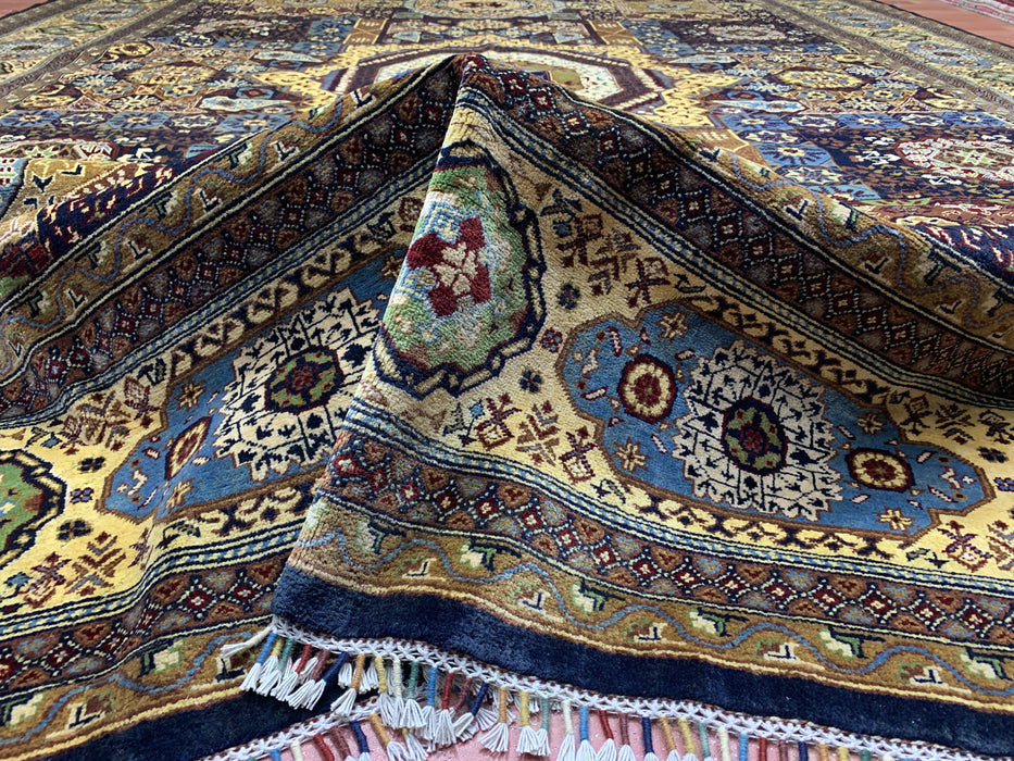 10' x 13’ Mamluk — Handgeknoopt wollen tapijt