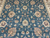 9'x12' Hand-Knotted Chobi Blue/Ivory Area Rug – KB Rugs