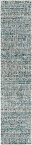 Livabliss Eagean Machinaal Geweven Vloerkleed — Talingblauw / Taupe | EAG-2307