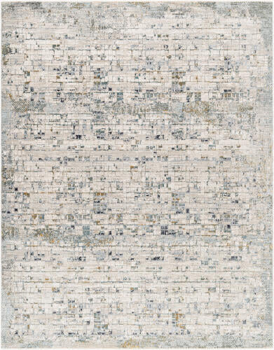 Livabliss Dresden machinaal geweven vloerkleed — Zacht zeegroen / Taupe | DRE-2304 - performance