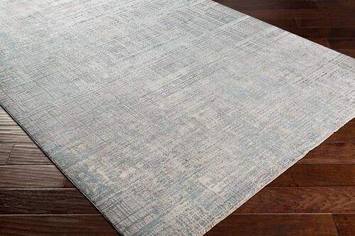 Brunswick Machine Woven Rug — Ice Blue / Taupe| BWK-2301