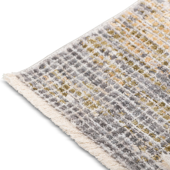 Premium Modern Abstract Vloerkleed – Ivoor Multi (Pluist niet, Makkelijk te reinigen)