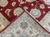 8'x10' Hand-Knotted Chobi Red/Ivory Area Rug – KB Rugs