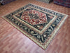 8'x10' Hand-Knotted Kazak Red/Multi Area Rug – KB Rugs