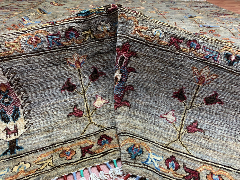 251 cm x 284 cm handgeknoopt wollen Chobi-vloerkleed
