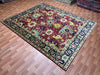 8'x10' Hand-Knotted Chobi Red/Navy Area Rug – KB Rugs