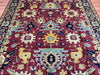 8'x10' Hand-Knotted Chobi Red/Navy Area Rug – KB Rugs