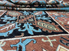 8'x10' Hand-Knotted Chobi Blue/ Multi Area Rug – KB Rugs