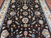 8'x10' Hand-Knotted Chobi Brown/Multi Area Rug – KB Rugs