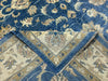 8'x10' Hand-Knotted Chobi Blue/Ivory Area Rug – KB Rugs
