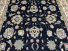 9'x12' Hand-Knotted Chobi Black/Ivory Area Rug – KB Rugs