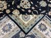 9'x12' Hand-Knotted Chobi Black/Ivory Area Rug – KB Rugs