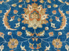 9'x12' Hand-Knotted Chobi Blue/Ivory Area Rug – KB Rugs