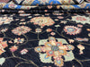 9'x12' Hand-Knotted Chobi Black/Blue Area Rug – KB Rugs