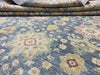 8'x10' Hand-Knotted Chobi Blue/Ivory Area Rug – KB Rugs